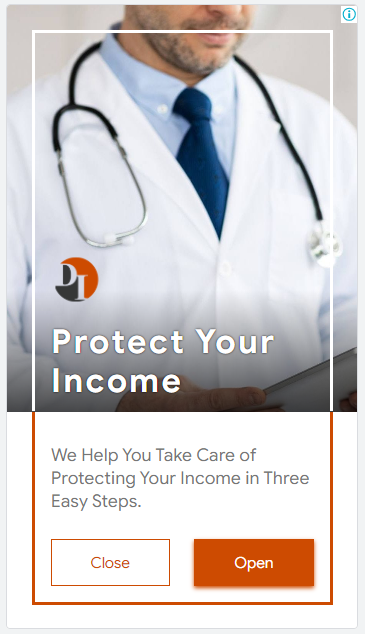 Example of an effective insurance visual ad